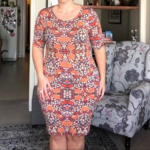 Art nouveau XL Julia dress